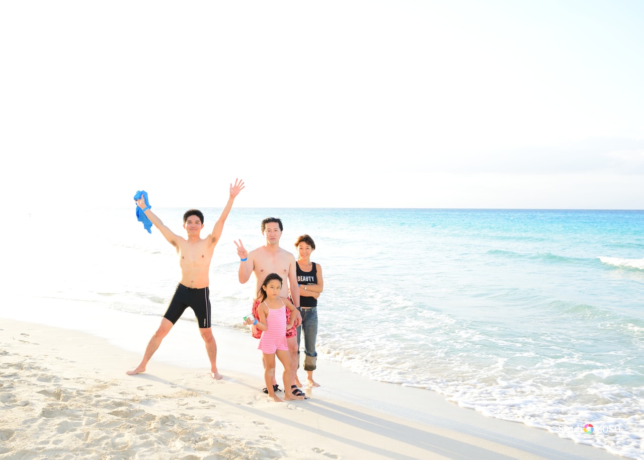 バラデロの青い海