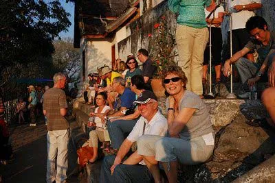 ルアンパバーンの雨