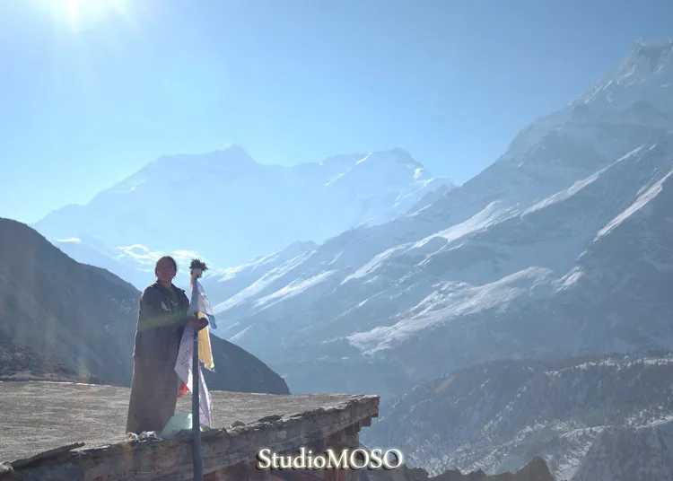 アンナプルナの老婆