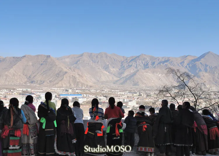 ポタラ宮からの眺め