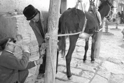 職人街の鍛冶屋